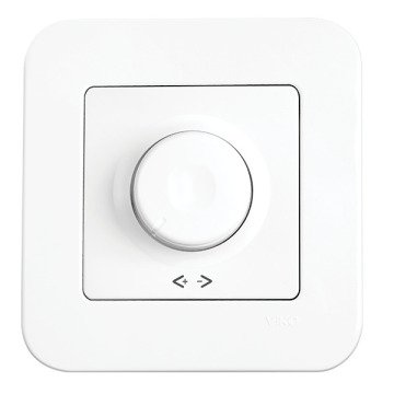 VİKO Linnera/Rollina 90440020 Rotatif Dimmer (RL 600W/VA) [Beyaz]