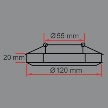 ERKled ERK9014 Çeşme 5 Watt Kare LED Cam Spot