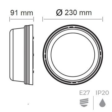 HOROZ 400-222-100 FAVORİ Opal Camlı Kayın Glop Armatür (E27 Duylu)