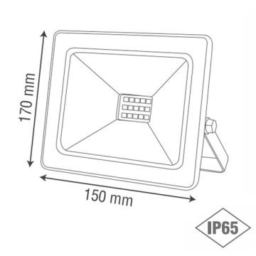 goldX ZE882 30 Watt Beyaz Kasa LED Projektör