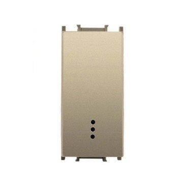 VİKO Ultima/Sistema/Optima WVTR1002-4DR-I Işıklı İki Kutuplu Anahtar (1M) [Dore]