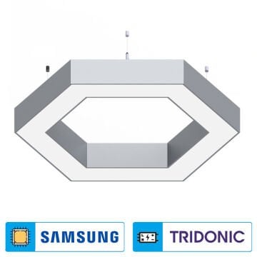 CL-Hexarem-01 Lineer Sarkıt Armatür/Sıva Üstü Lineer Armatür (SAMSUNG LED & TRIDONIC Driver)