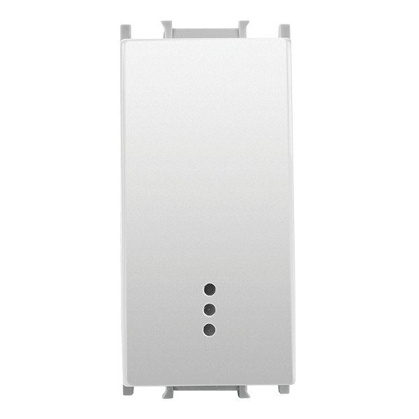 VİKO Ultima/Sistema/Optima WVTR1002-4MW-I Işıklı İki Kutuplu Anahtar (1M) [Metalik Beyaz]
