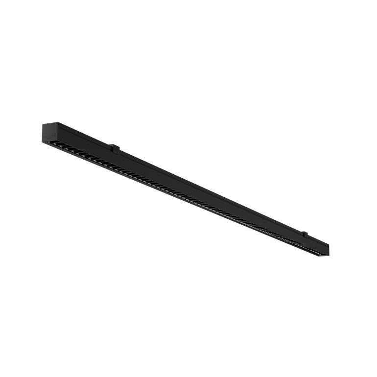 GOYA GY 8053-116 Siyah/Beyaz Kasa 60 Watt 116 cm Lensli Lineer Sarkıt Avize