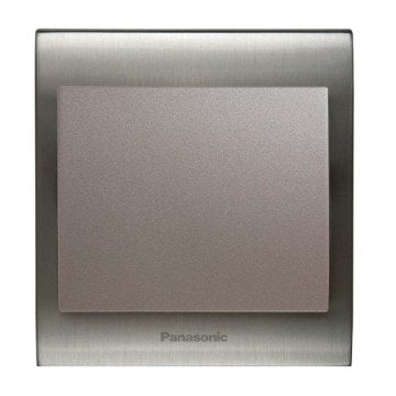 VİKO Ultima/Sistema/Optima WBTR0001-5MW-I İki Kutuplu Anahtar Düğmesi [Metalik Beyaz]