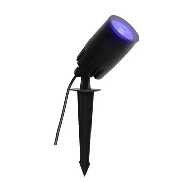 ZİTA 262-Mavi Mavi Camlı Kazıklı Çim Armatürü - PC Gövde - GU10 Duylu - IP65