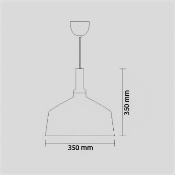 CL-7054 Dekoratif Retro Avize