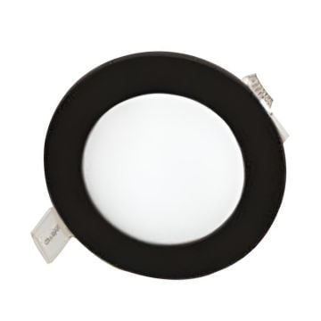CATA CT-5125 6 Watt Siyah Kasa Sıva Altı Yuvarlak LED Panel
