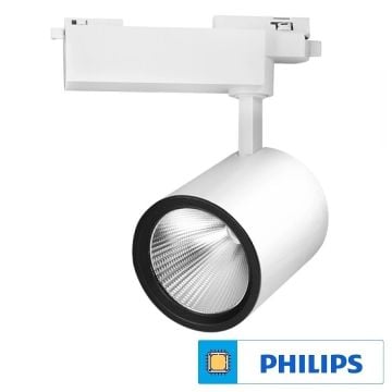 Braytron BD30-01330 Beyaz Kasa 30 Watt PHILIPS LED Ray Spot - Beyaz Işık (6500K)