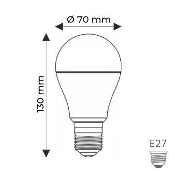 HELIOS HS 2023 15 Watt LED Ampul