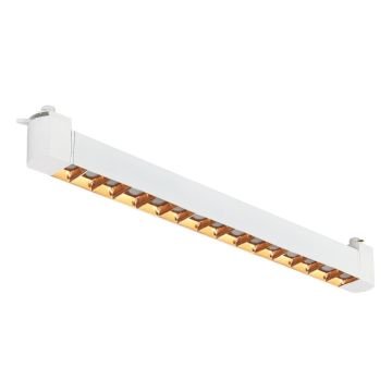 FORLIFE FL-5583 BR 30 Watt 47 cm Rose Kompakt Lensli Raylı Beyaz Lineer Armatür (OSRAM LED)