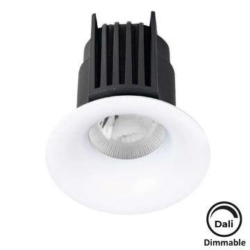 MOLLED MOL1608YM Dali Dimli 10 Watt Beyaz Kasa Sıva Altı Yuvarlak LED Spot (SAMSUNG/OSRAM/PHILIPS LED & EAGLERISE/PHILIPS/LIFUD Driver)