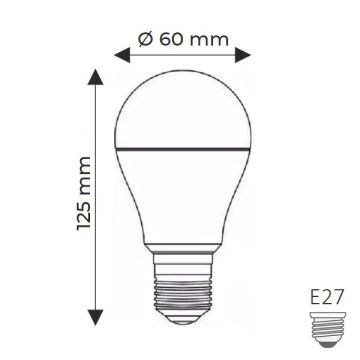 HELIOS HS 2022 12 Watt LED Ampul