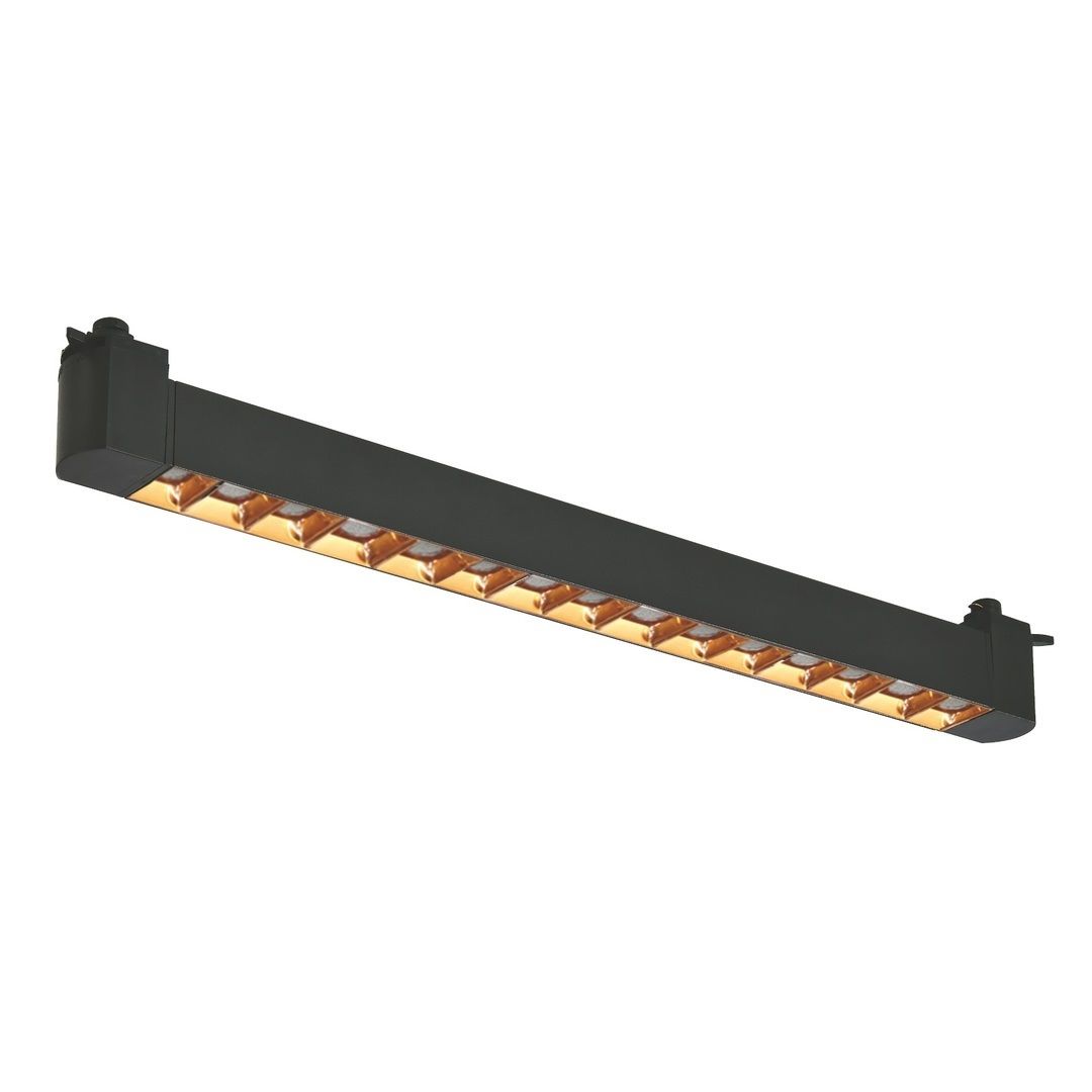 FORLIFE FL-5583 SR 30 Watt 47 cm Rose Kompakt Lensli Raylı Siyah Lineer Armatür (OSRAM LED)