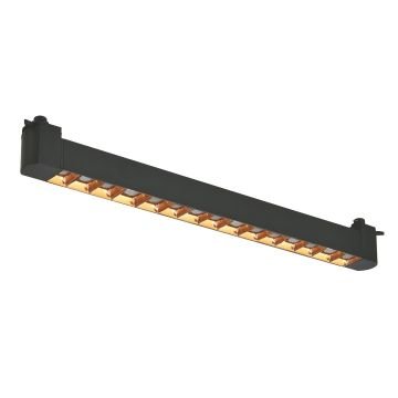 FORLIFE FL-5583 SR 30 Watt 47 cm Rose Kompakt Lensli Raylı Siyah Lineer Armatür (OSRAM LED)