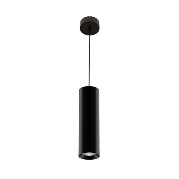 GOYA GY 1856/S-27 Siyah/Beyaz Kasa 6x25 cm 14 Watt LED Boru Sarkıt Avize