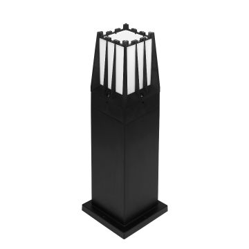 ZİTA 266K Mini Ultra Kale Kafesli Bollard Armatür - PC Gövde - E27 Duylu - IP54