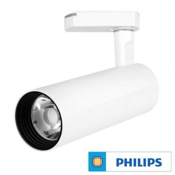 Braytron BD30-01410 Beyaz Kasa 15 Watt PHILIPS LED Ray Spot - Ilık Beyaz (4000K)