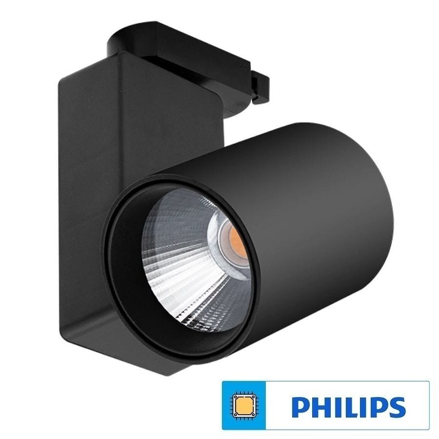 Braytron BD30-00331 Siyah Kasa 30 Watt PHILIPS LED Ray Spot - Beyaz Işık (6500K)