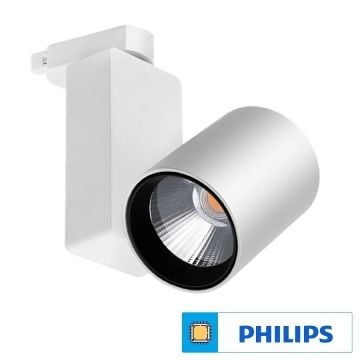 Braytron BD30-00330 Beyaz Kasa 30 Watt PHILIPS LED Ray Spot - Beyaz Işık (6500K)