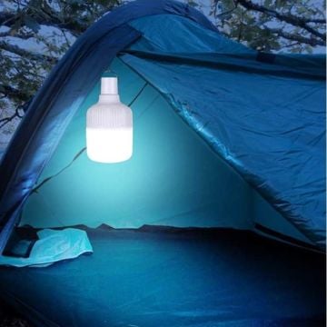 CATA CT-4279 30 Watt Şarjlı Taşınabilir Torch LED Ampul - Beyaz Işık (6400K)