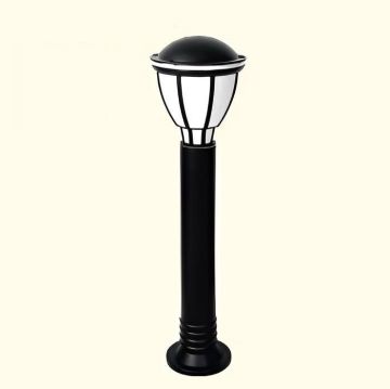 ZİTA 230-80 80 cm Kupa Kafesli Bollard Armatür - PC Gövde - E27 Duylu - IP54