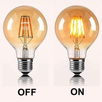 CATA CT-4287 6 Watt G125 LED Rustik Glop Ampul (Amber)