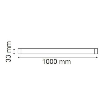 MOLLED MOL451 1 Metre Beyaz Monofaze Ray