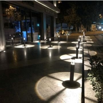 JUPITER LG986 10 Watt 65 cm Antrasit LED Bollard Armatür - Metal - Gün Işığı (3000K)