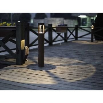 JUPITER LG986 10 Watt 65 cm Antrasit LED Bollard Armatür - Metal - Gün Işığı (3000K)