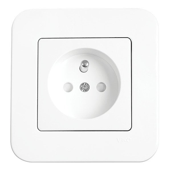VİKO Linnera Life 90440045 Çocuk Korumalı Topraklı UPS Priz [Beyaz]