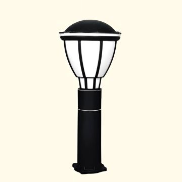 ZİTA 230-50 50 cm Kupa Kafesli Bollard Armatür - PC Gövde - E27 Duylu - IP54