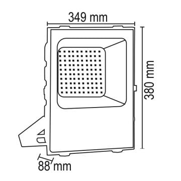 VOLTEK VFS20030 200 Watt LED Projektör - Gün Işığı (3000K)