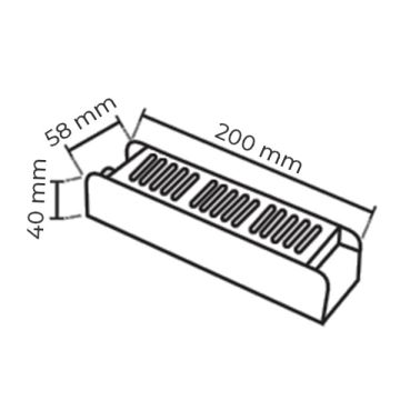 NOAS YL20-0200 12 Volt 16.5 Amper 200 Watt LED Trafosu