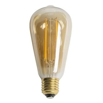 CATA CT-4284 6 Watt ST64 Rustik Armut Ampul (Amber)