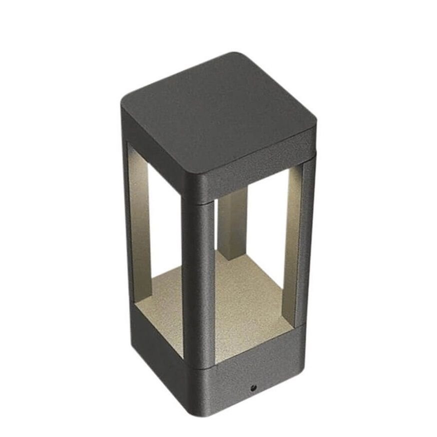 JUPITER LG993 7 Watt 16 cm Antrasit LED Bollard Armatür - Metal - Gün Işığı (3000K)