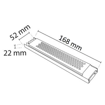 NOAS YL26-0120 12 Volt 5 Amper 120 Watt Süper Slim LED Trafosu
