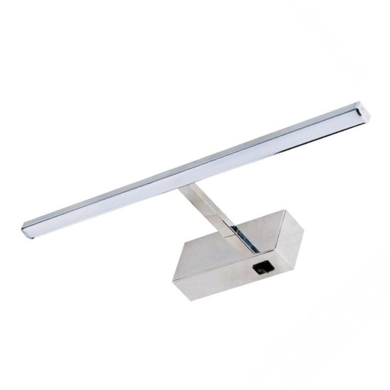 HOROZ 040-012-0008 KANARYA 8 Watt 40 cm Krom LED Tablo Apliği - Ilık Beyaz (4200K)