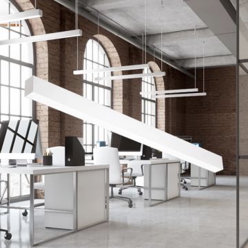 Braytron BN02-01530 45 Watt 5x7x150 cm Beyaz Lineer Armatür [SAMSUNG/PHILIPS LED] - Beyaz Işık (6500K)