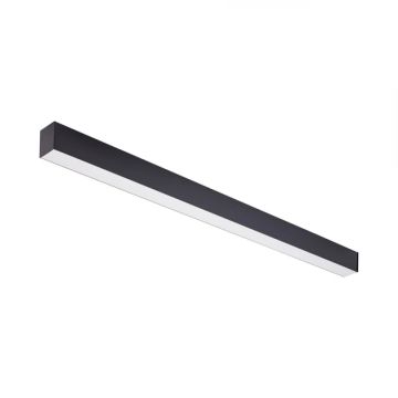 5x7x150 cm Siyah Lineer Armatür [SAMSUNG/PHILIPS LED] - Ilık Beyaz (4000K)