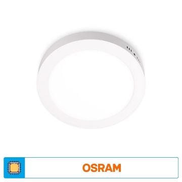 ACK AP03-01830 18 Watt Sıva Üstü Yuvarlak LED Panel - OSRAM LED - Beyaz Işık (6500K)