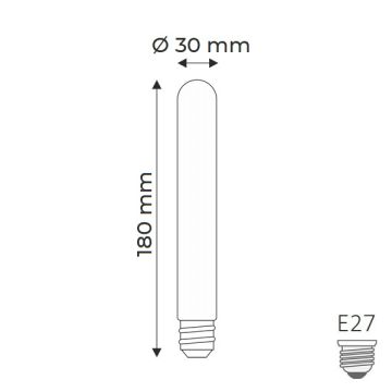 HELIOS HS 2089 4 Watt Rustik Çubuk Ampul