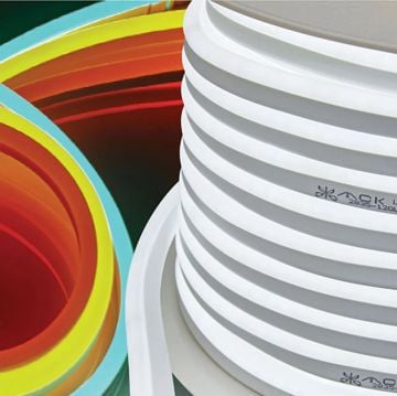 ACK AS03-00703 5 Metre 24 Volt Beyaz Işık (6500K) Neon Led - 10 Watt/Metre