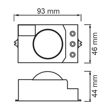 NOAS YL04-7102 7 Amper 1200 Watt Radar Sensör