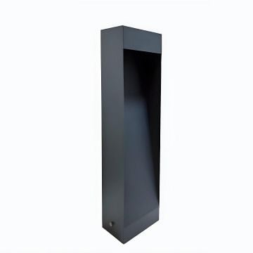 CreaLight CL-B-139 12 Watt 70 cm LED Bollard Armatür - Metal Gövde - SAMSUNG/CREE/OSRAM LED & EAGLERISE Driver - IP54 - Gün Işığı (3000K)