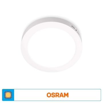 ACK AP03-01230 12 Watt Sıva Üstü Yuvarlak LED Panel - OSRAM LED - Beyaz Işık (6500K)