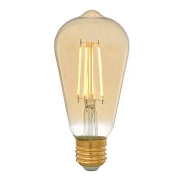 Panasonic 7 Watt LED Rustik Armut Ampul (Amber)