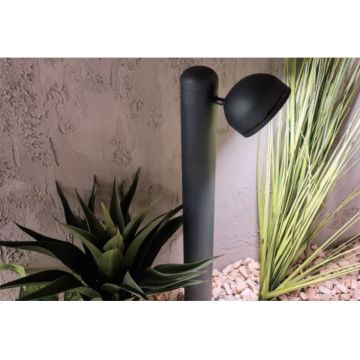 CreaLight CL-B-149 12 Watt 80 cm LED Bollard Armatür - Metal Gövde - SAMSUNG/CREE/OSRAM LED & EAGLERISE Driver - IP54 - Gün Işığı (3000K)