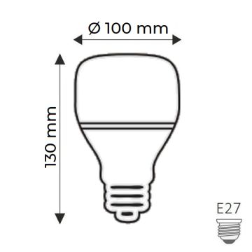HELIOS HS 2029 30 Watt Torch LED Ampul