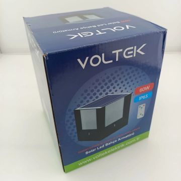 VOLTEK VSSL06065 60 Watt Solar Set Üstü Armatür - 3 Işık Renkli (Beyaz + Ilık Beyaz + Gün Işığı)